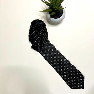 NAUTICA - Black Silk Tie
